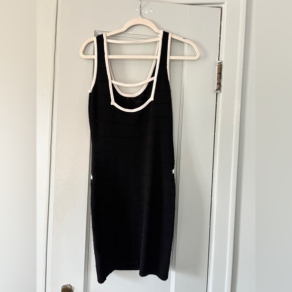 Y2K vintage BeBe bandage mini dress - Picture 2 of 4